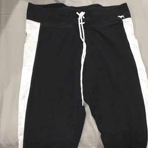 Victoria’s Secret PINK large leggings black/gray